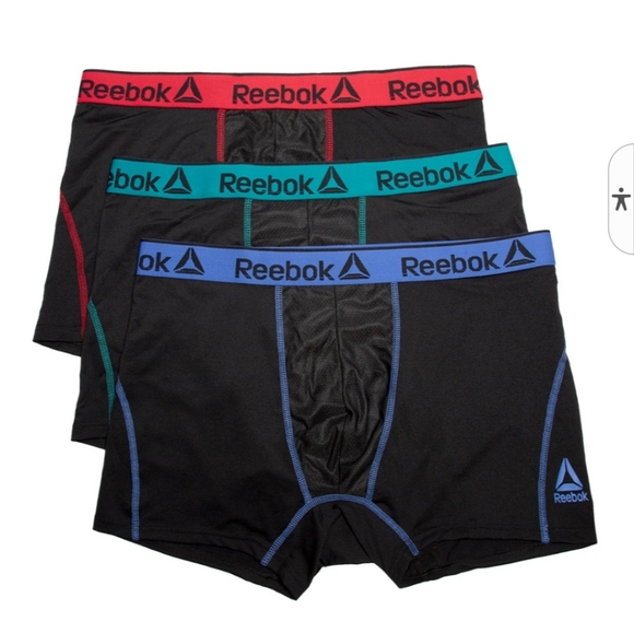 Reebok Men's 3 PackPerformance Boxer Brief Trunks Size 2XL - Picture 2 of 5
